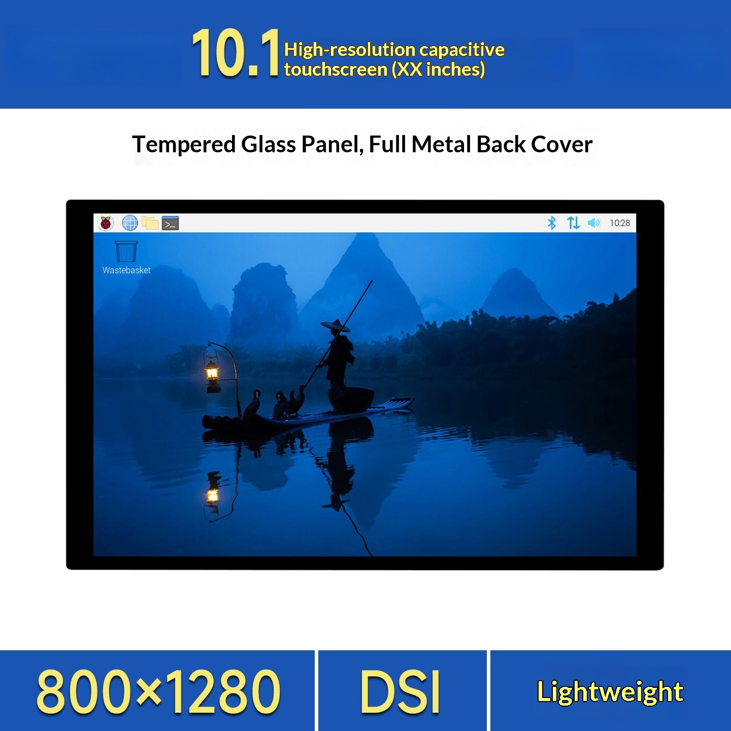 Raspberry Pi 10.1 Inch Capacitive Touch Screen Ips - ESP32-P4 10.1 Inch DSI Capacitive Touch