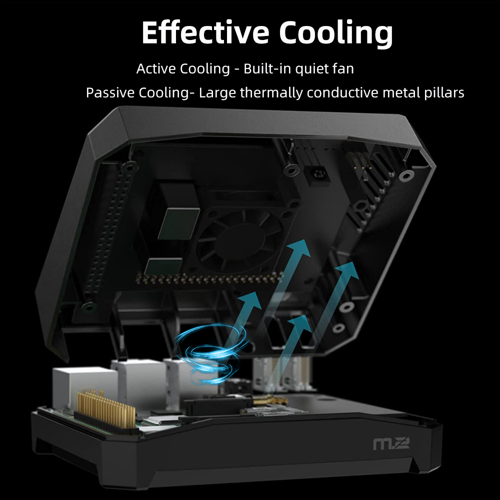 Argon One V2 Case for Raspberr - огляд і ціна Argon One V3 M.2 Nvme Case