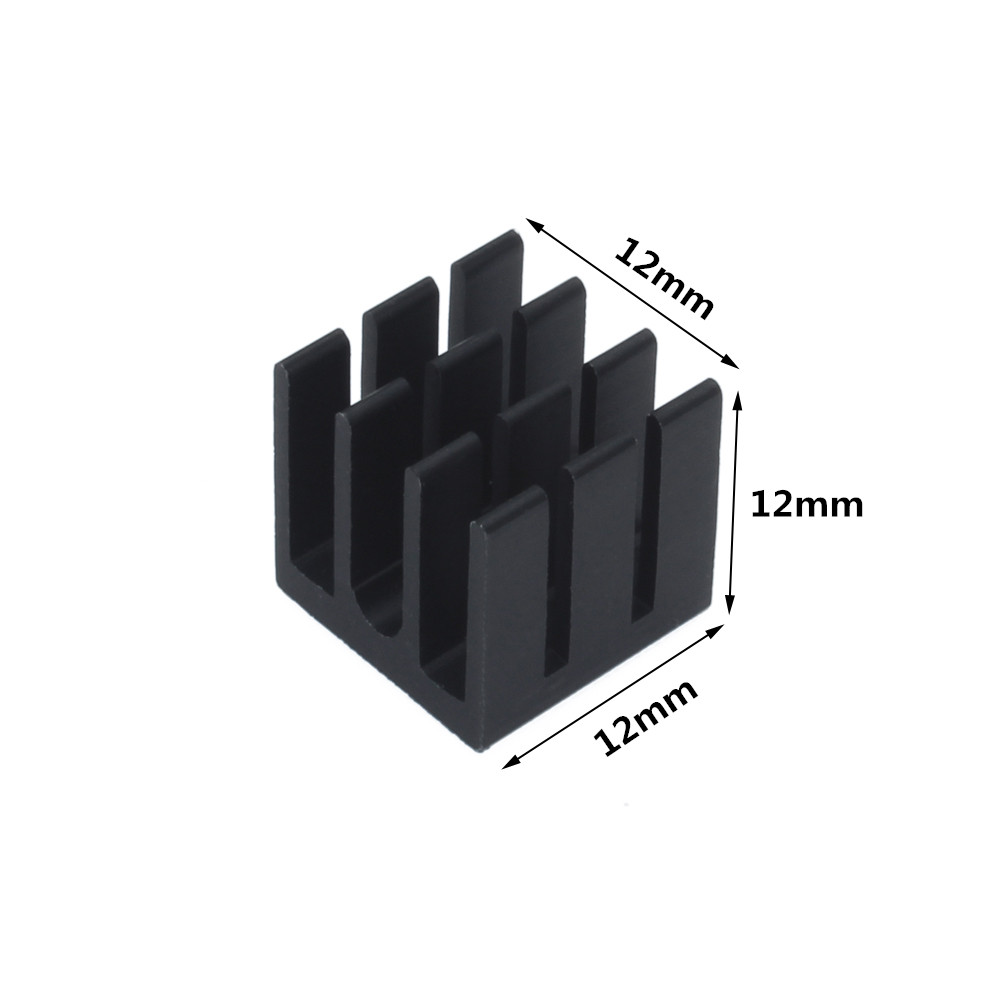 12x12x12mm 50pcs Aluminum Heat - огляд і ціна Raspberry Pi Water Cooling Kit